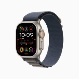 Apple Watch Ultra 2 | GPS + Cellular | 49mm | Titan - Alpine Loop Blue (M)