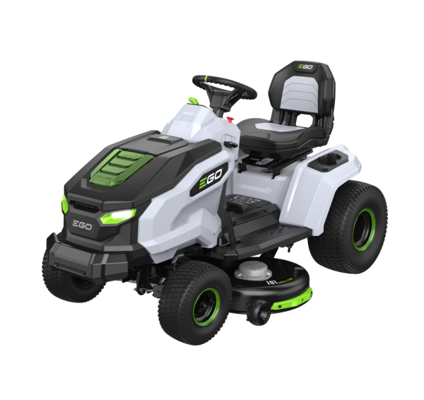 EGO TR4201-E |107 CM| AKKU RASENTRAKTOR (inkl. CHV1600 Ladegerät und 4*10 Ah Akku)